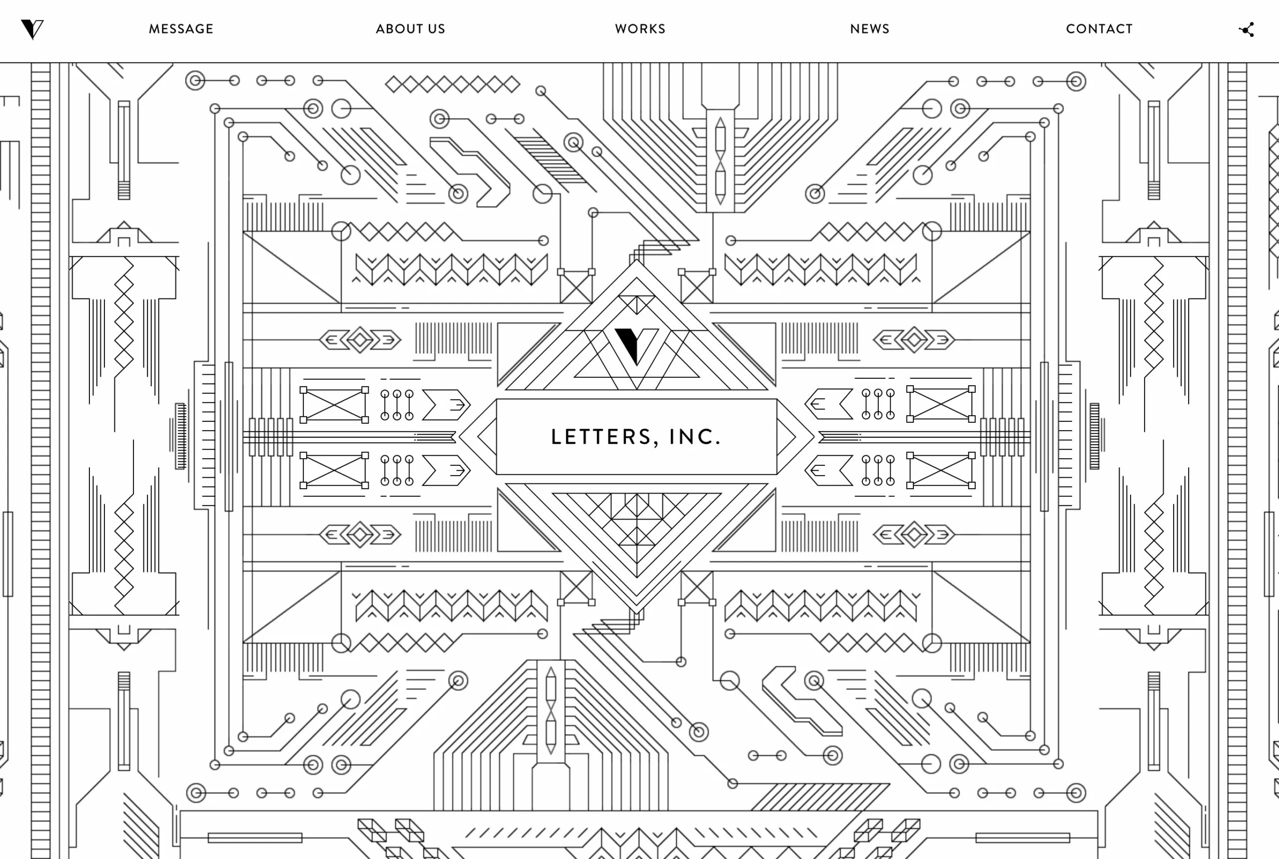 Bold typography applications structuring dynamic web content