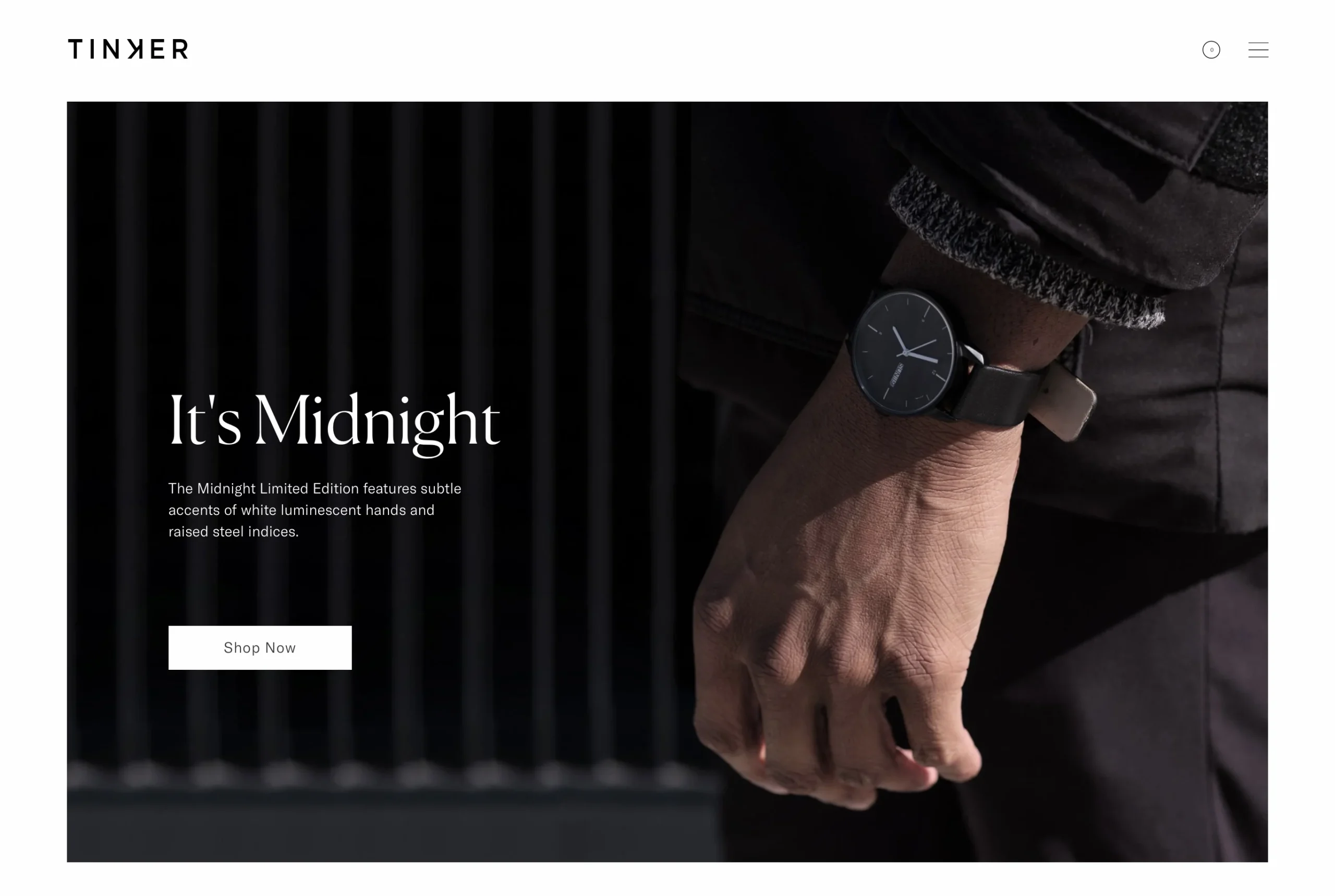 Bold typography applications structuring dynamic web content