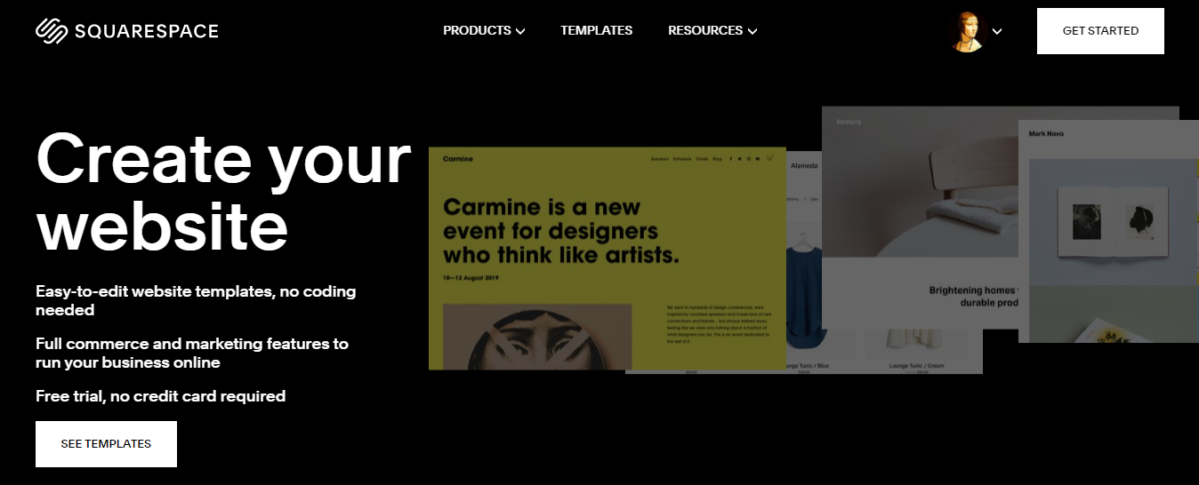 saas interface