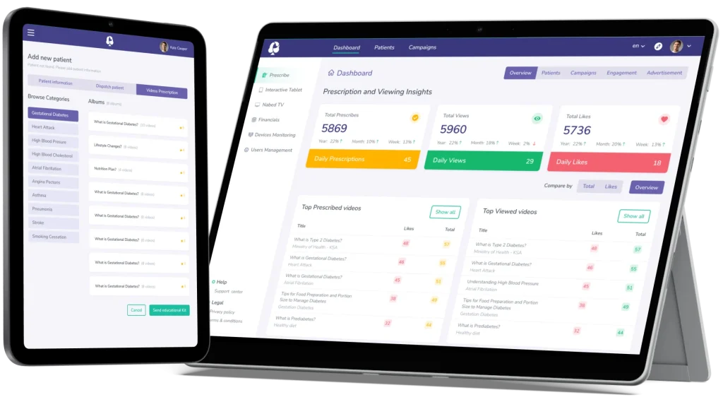 Nabed: Personalized Health Content Platform for Hospitals and Clinics