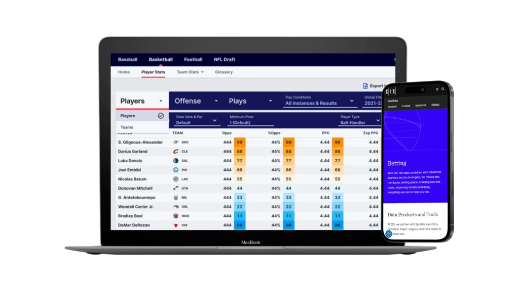 Sports Info Solutions: Real-Time Sports Data Platform for Betting, Leagues & Fans